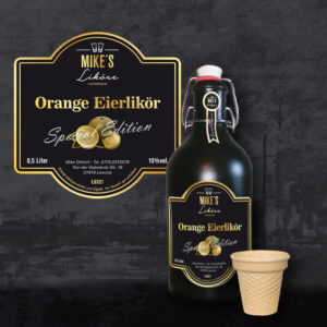 Orangen Eierlikör – Special Edition 500ml