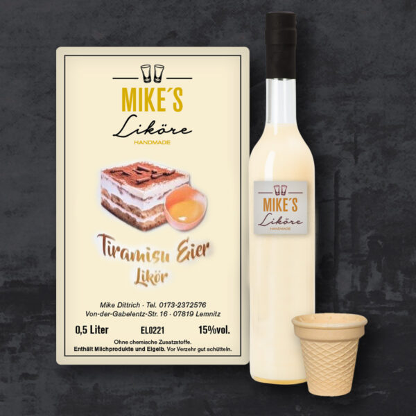 Mikes Liköre Tiramisu Eierlikör