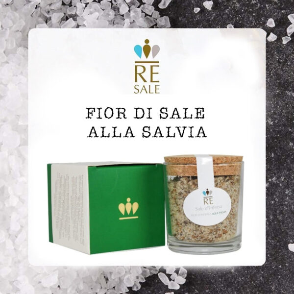 FIOR DI SALE ALLA SALVIA