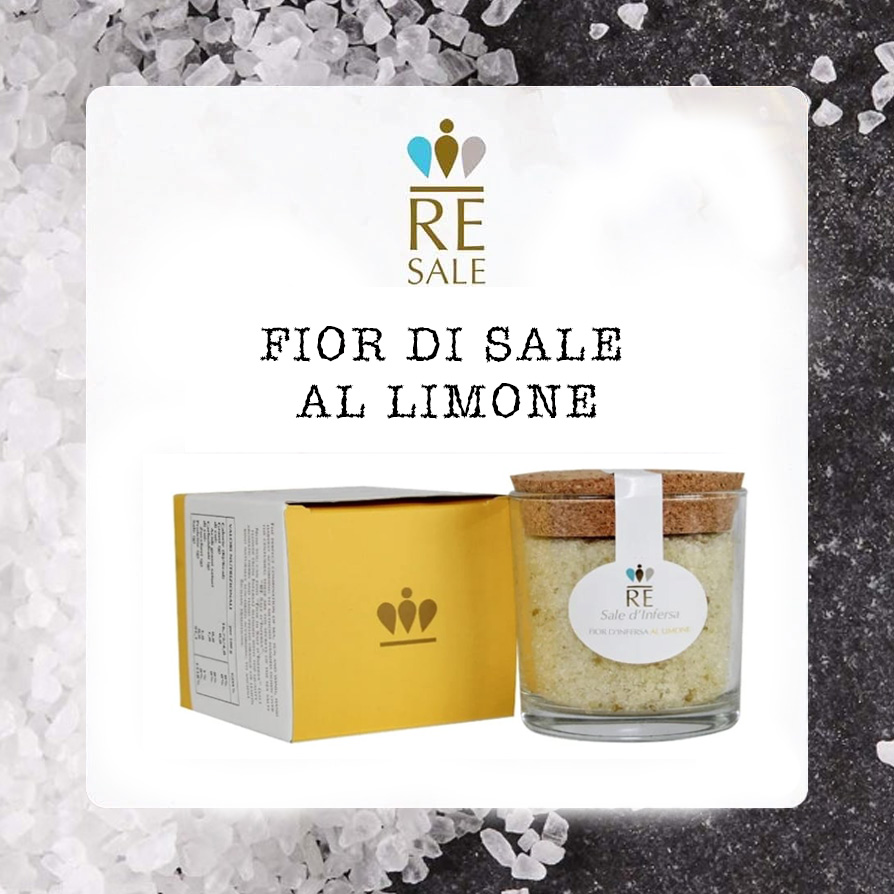 Meersalz Salzblüte Limone